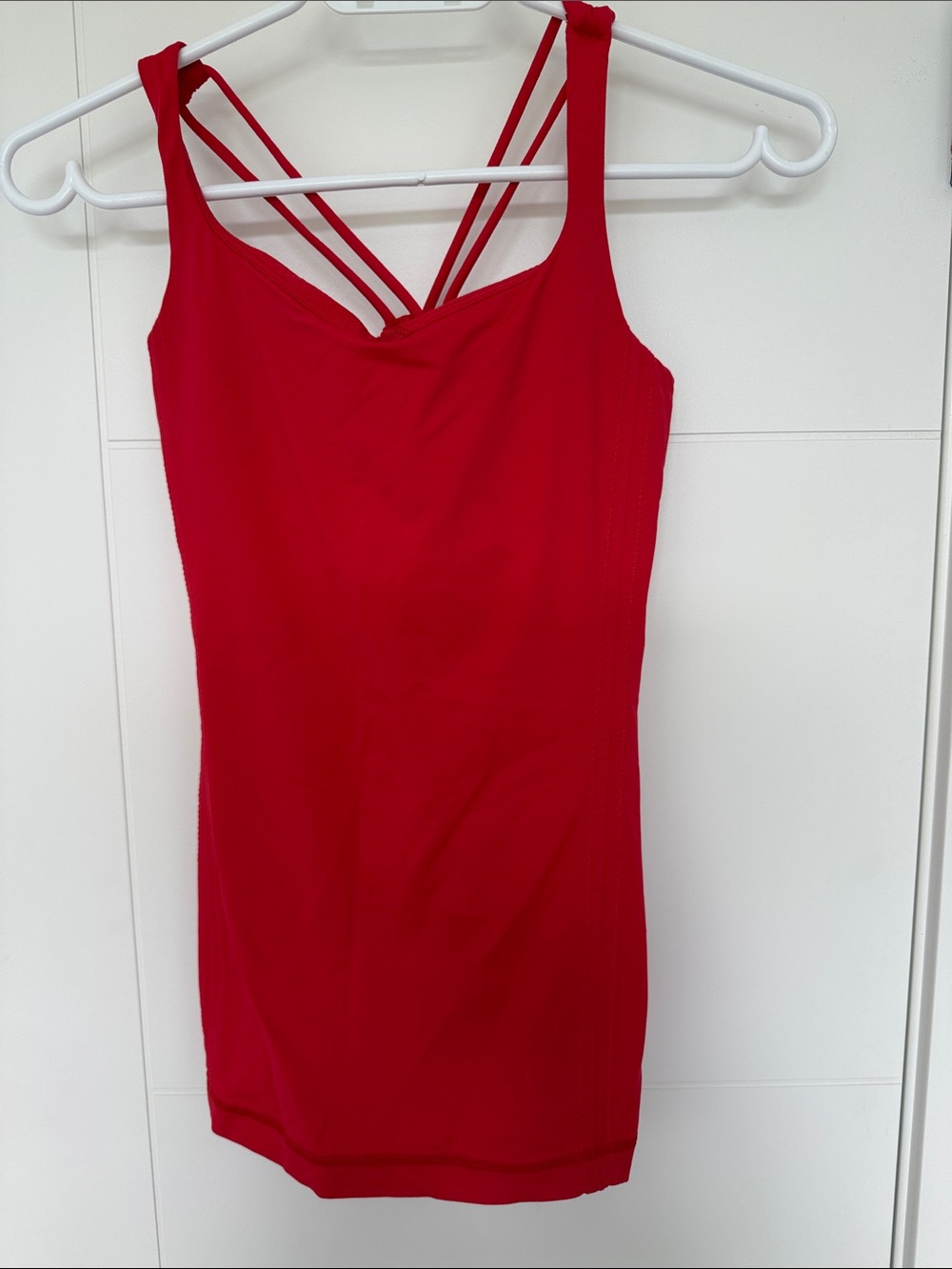 lululemon athletica Red Strappy Camisole Tank